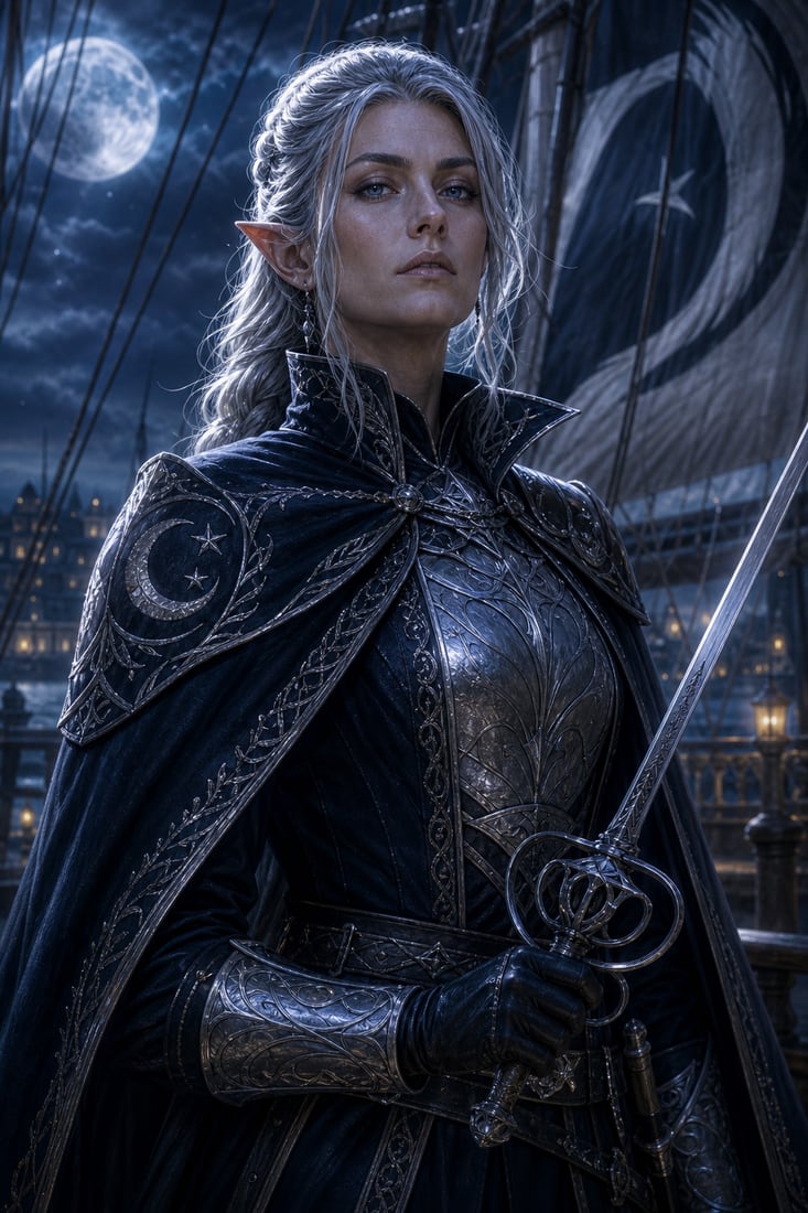Captain Lethariel Moonveil