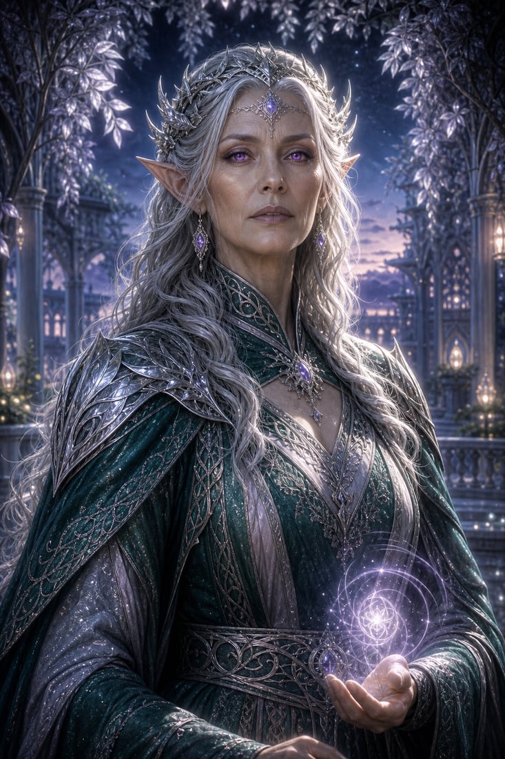 Queen Lythriel Silverleaf
